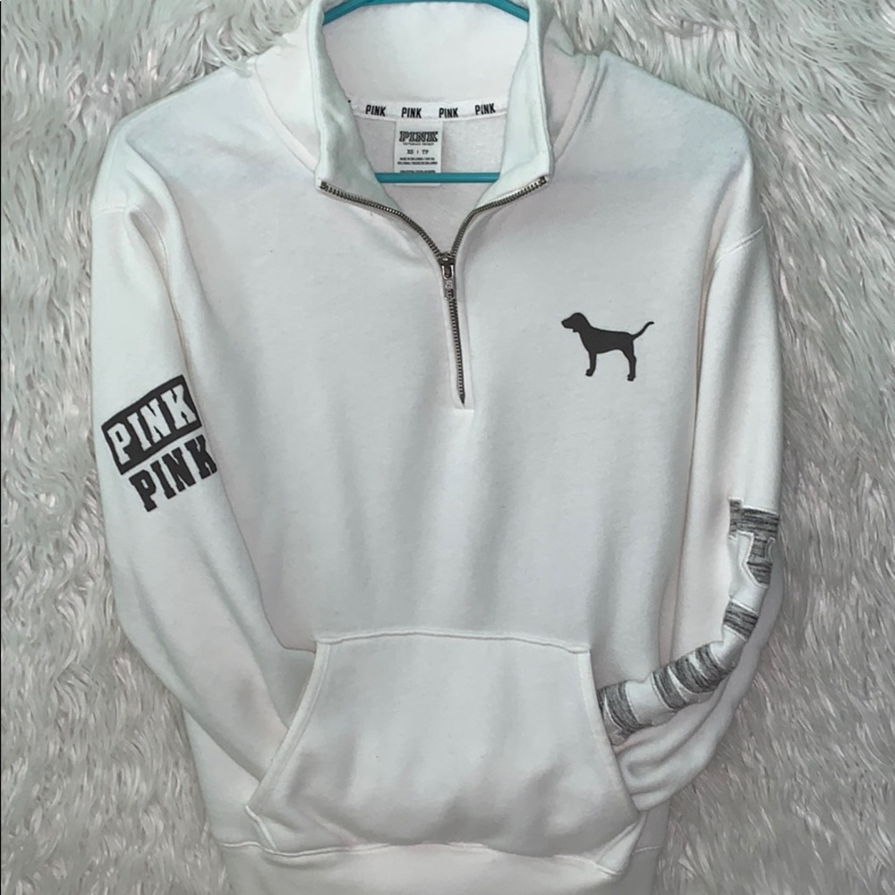 Pink Quarter Zip